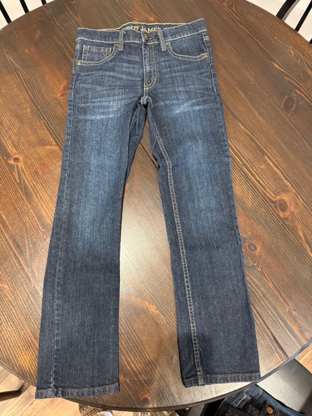 Kids Dark Blue Denim Jeans